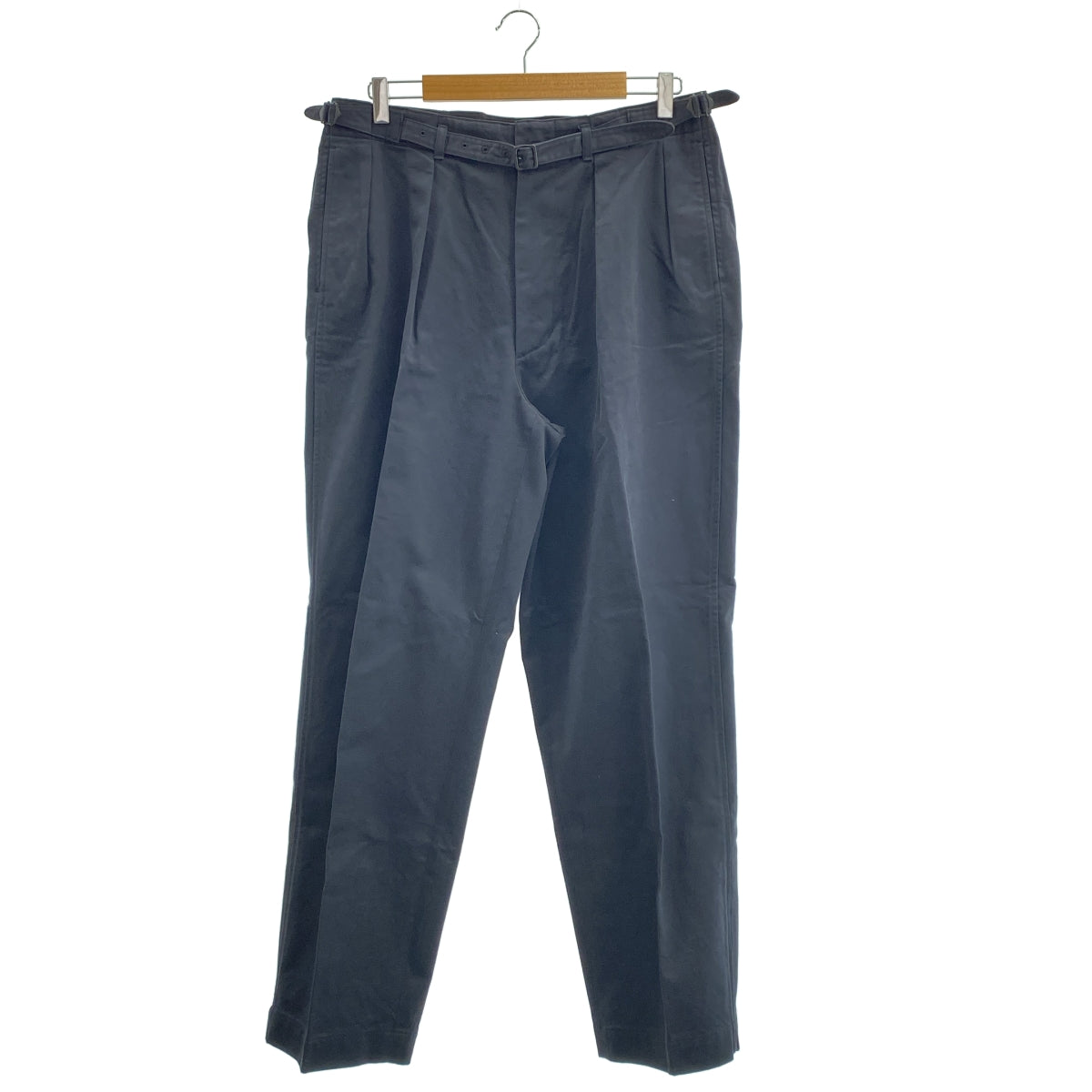 Kaptain Sunshine / 캡틴 선샤인 | 2020AW | Gurkha Trousers / 사이드 조정 버클 2 턱 와이드 팬츠 | 34 | 남성