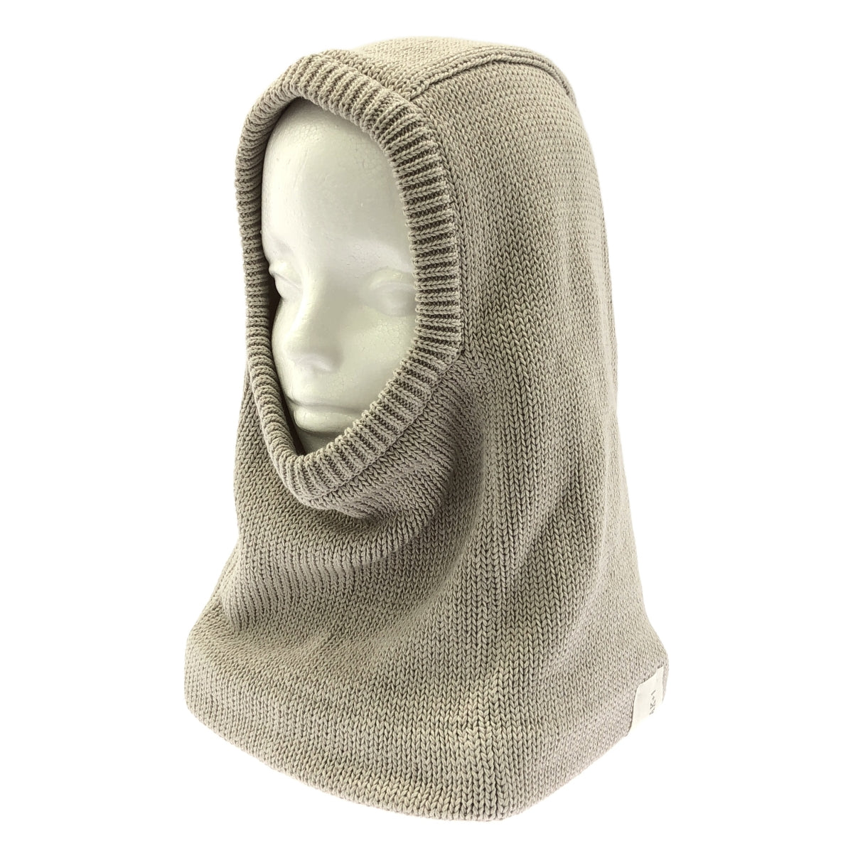 【美品】  AK+1 / エーケーワン | 2022AW | ニットフーディー | F | ライトグレー | レディース