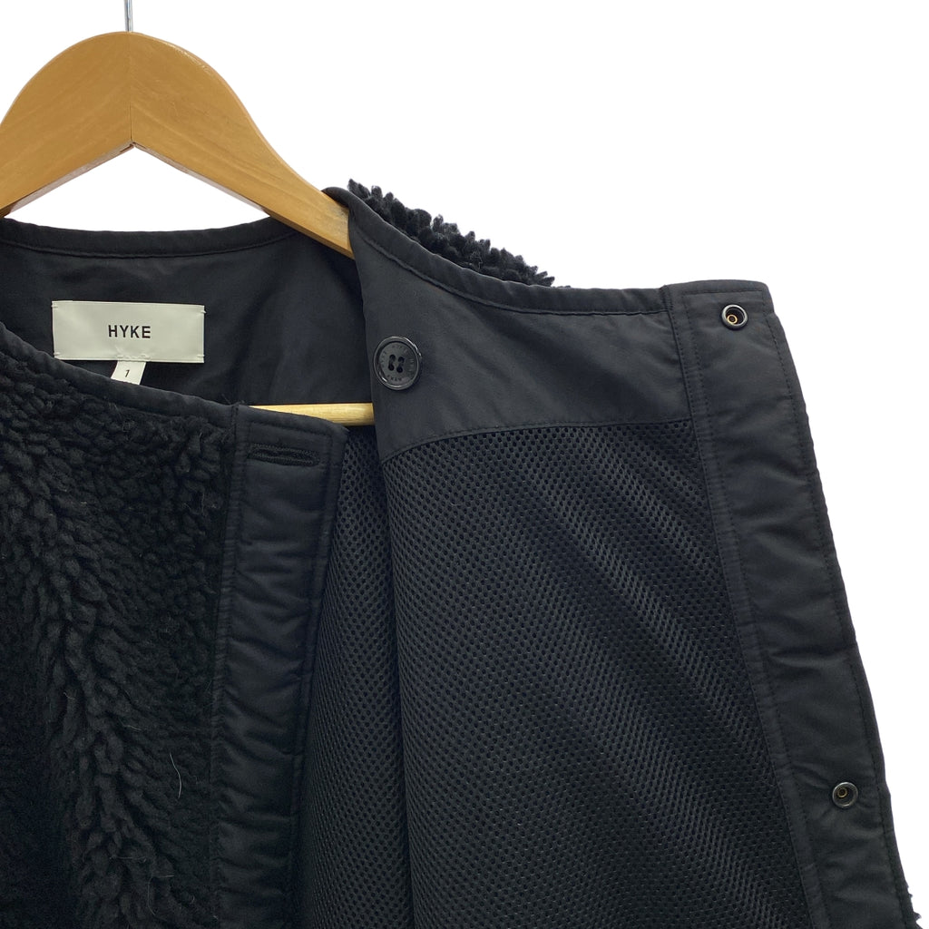 HYKE / 하이크 | FAUX SHEARLING COAT 보아노 컬러 롱 코트 | 1 | 여성