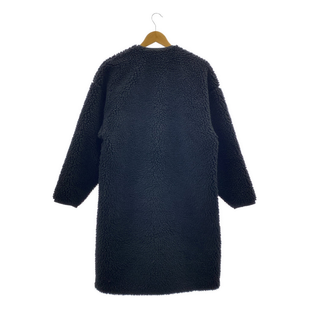 HYKE / 하이크 | FAUX SHEARLING COAT 보아노 컬러 롱 코트 | 1 | 여성