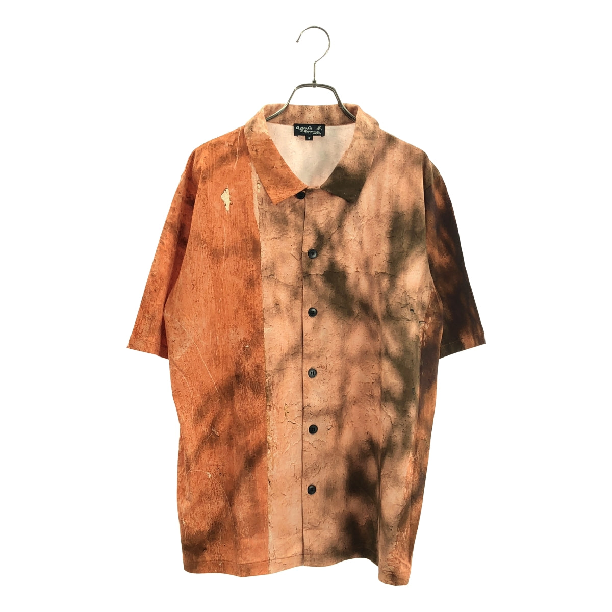 Agnes b. HOMME / 아니에스베옴 | CHEMISE MAUI 코튼 프린트 셔츠 | 1 | 남성