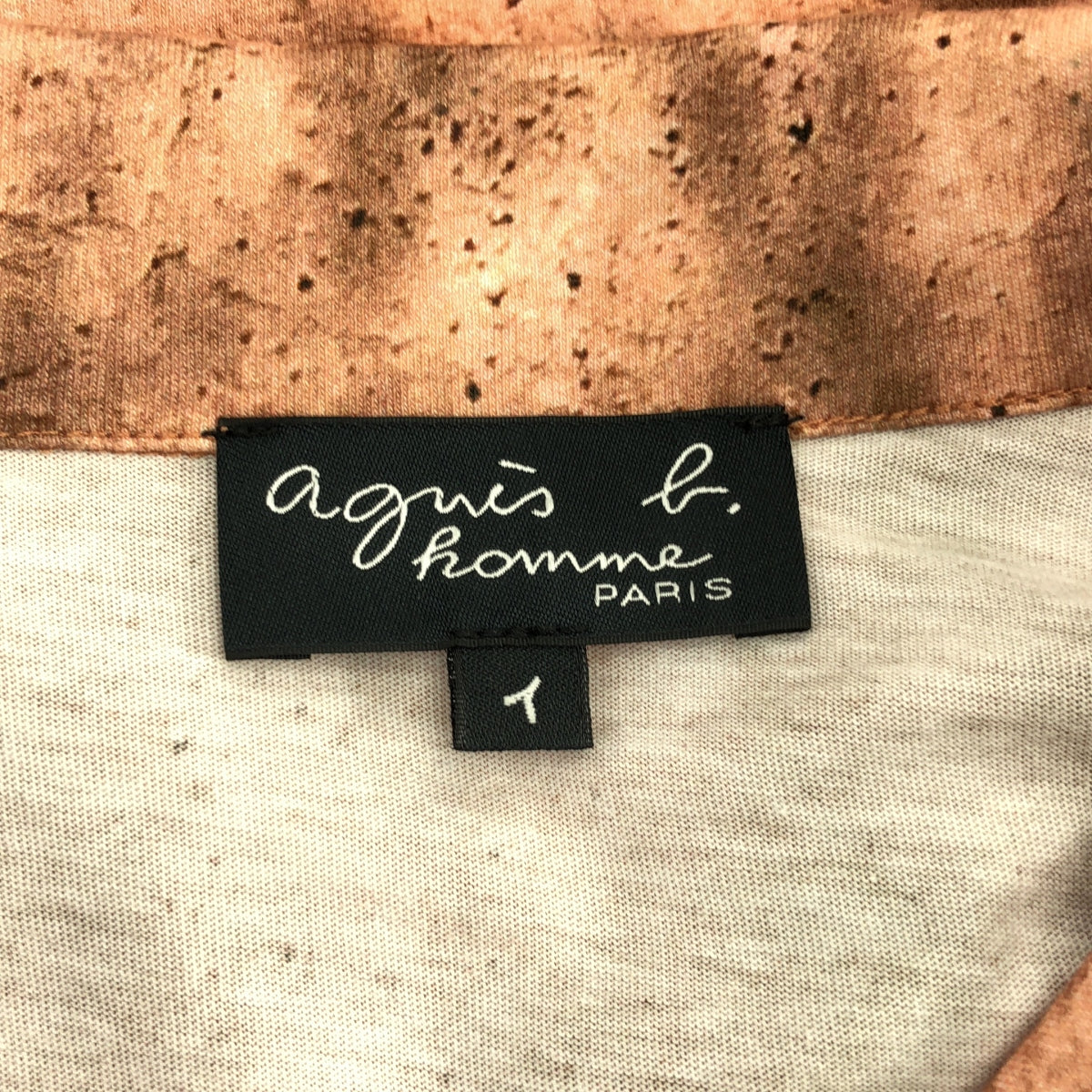 Agnes b. HOMME / 아니에스베옴 | CHEMISE MAUI 코튼 프린트 셔츠 | 1 | 남성