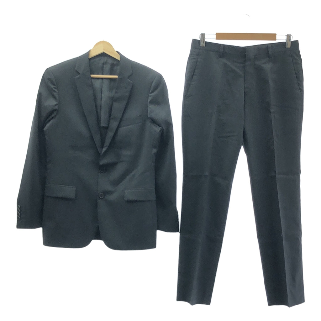 UNITED ARROWS | 白標 / Set up 2B 修身外套 / 休閒褲 | 48 | 黑色 | 男款