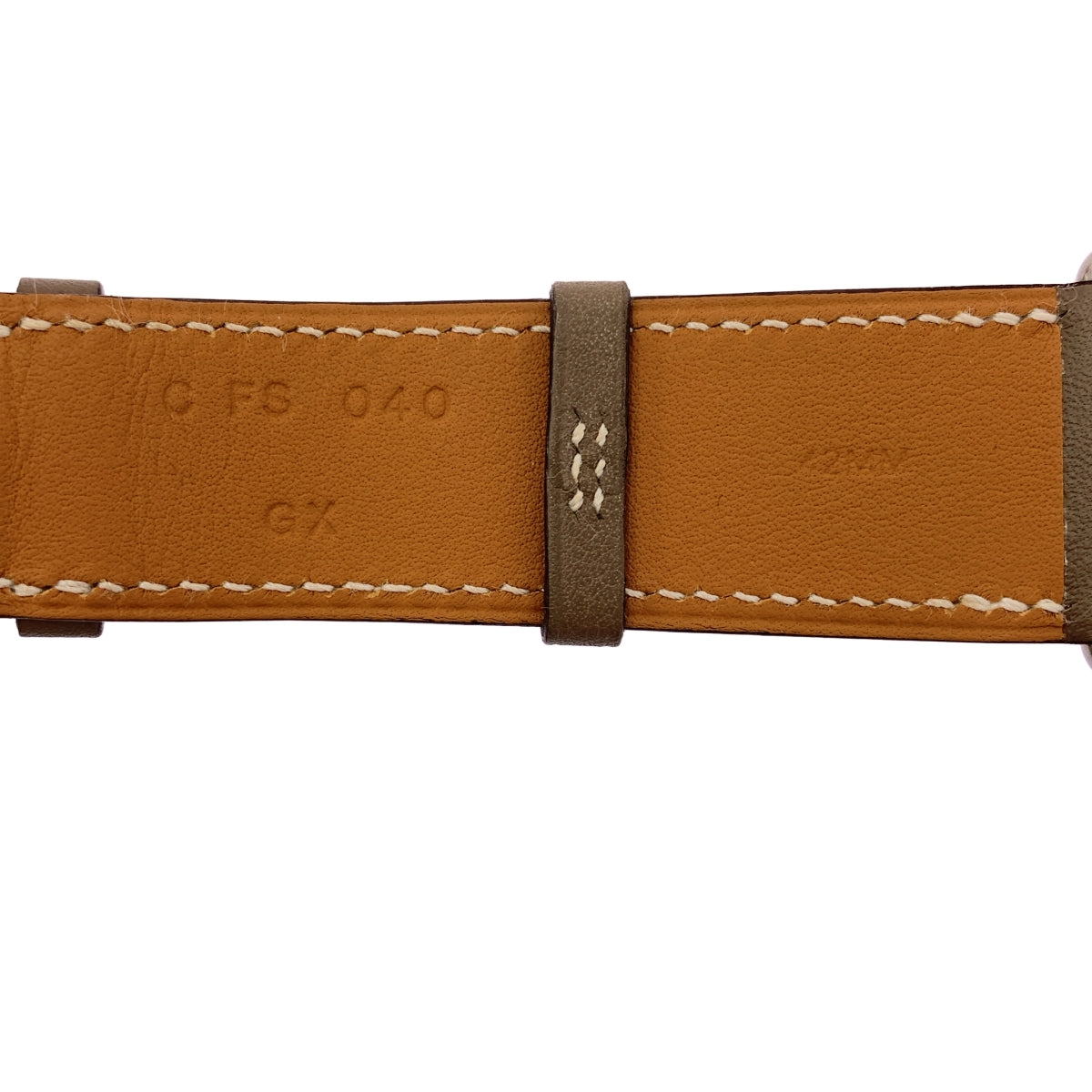 HERMES / 헤르메스 | Apple Watch 가죽 밴드 | 42mm | 남성