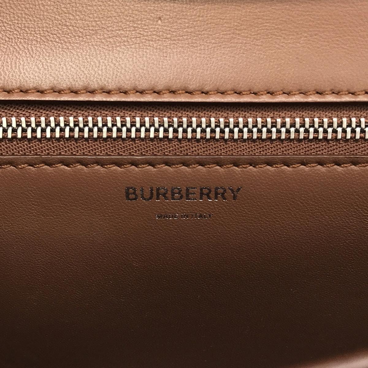 Burberry | TB Logo Crossbody Shoulder Bag | Brown | Women's