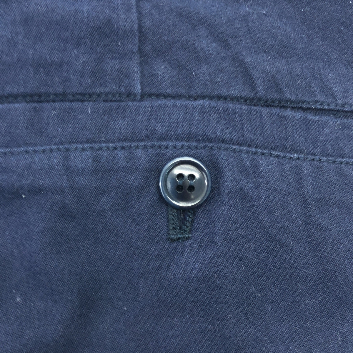 nest robe / ネストローブ | コットン タックパンツ | F | ネイビー | レディース