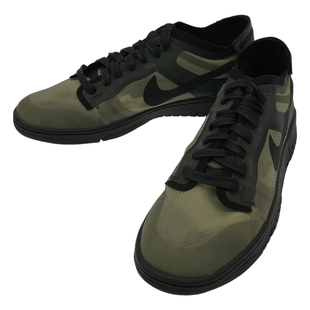 【美品】  COMME des GARCONS / コムデギャルソン | W NIKE DUNK LOW / CDG スニーカー | 28.5 | ブラック | メンズ