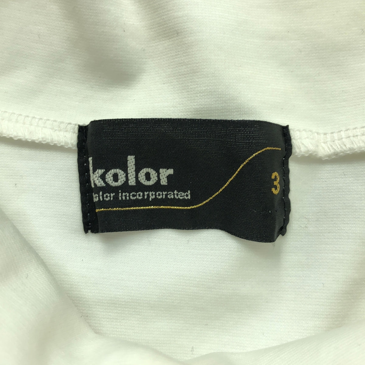 kolor / 컬러 | 2020AW | High gauge cotton stretch long sleeve shirt / 하이 게이지 코튼 스트레치 셔츠 컷소우 | 3 | 남성