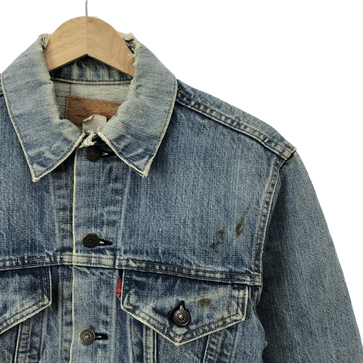 Levi's / リーバイス | 70s〜80s ヴィンテージ USA製 71205-0217 ロング丈 デニム トラッカージャケット | 38L | メンズ