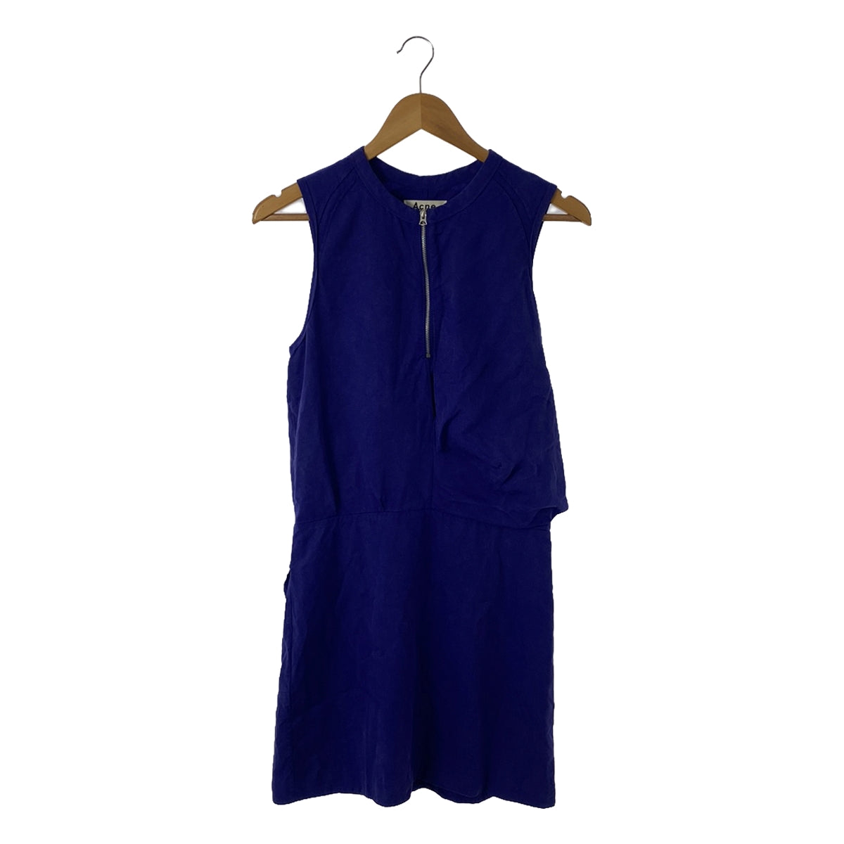 Acne Studios |拉鍊洋裝 | 34 |藍色 |女性的