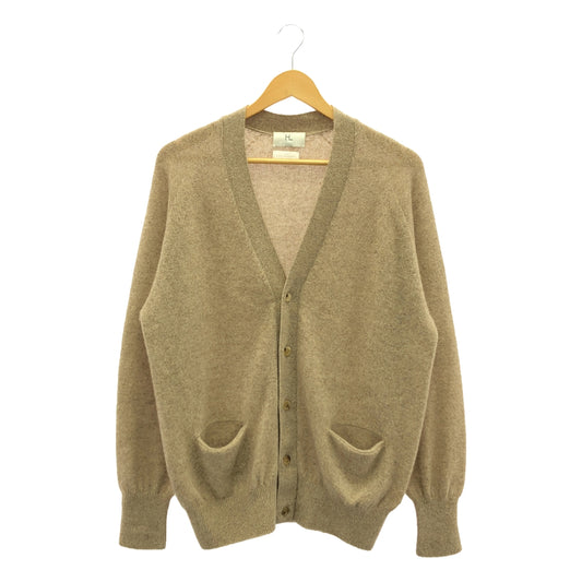 HERILL / ヘリル | 2024AW | Wholegarment Cardigan カシミヤ ホールガーメントカーディガン | 1 | ベージュ | メンズ