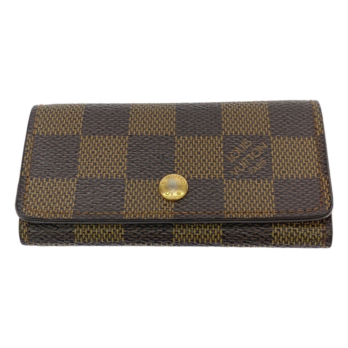 Louis Vuitton / ルイヴィトン | ダミエ ミュルティクレ4 キーケース | ブラウン