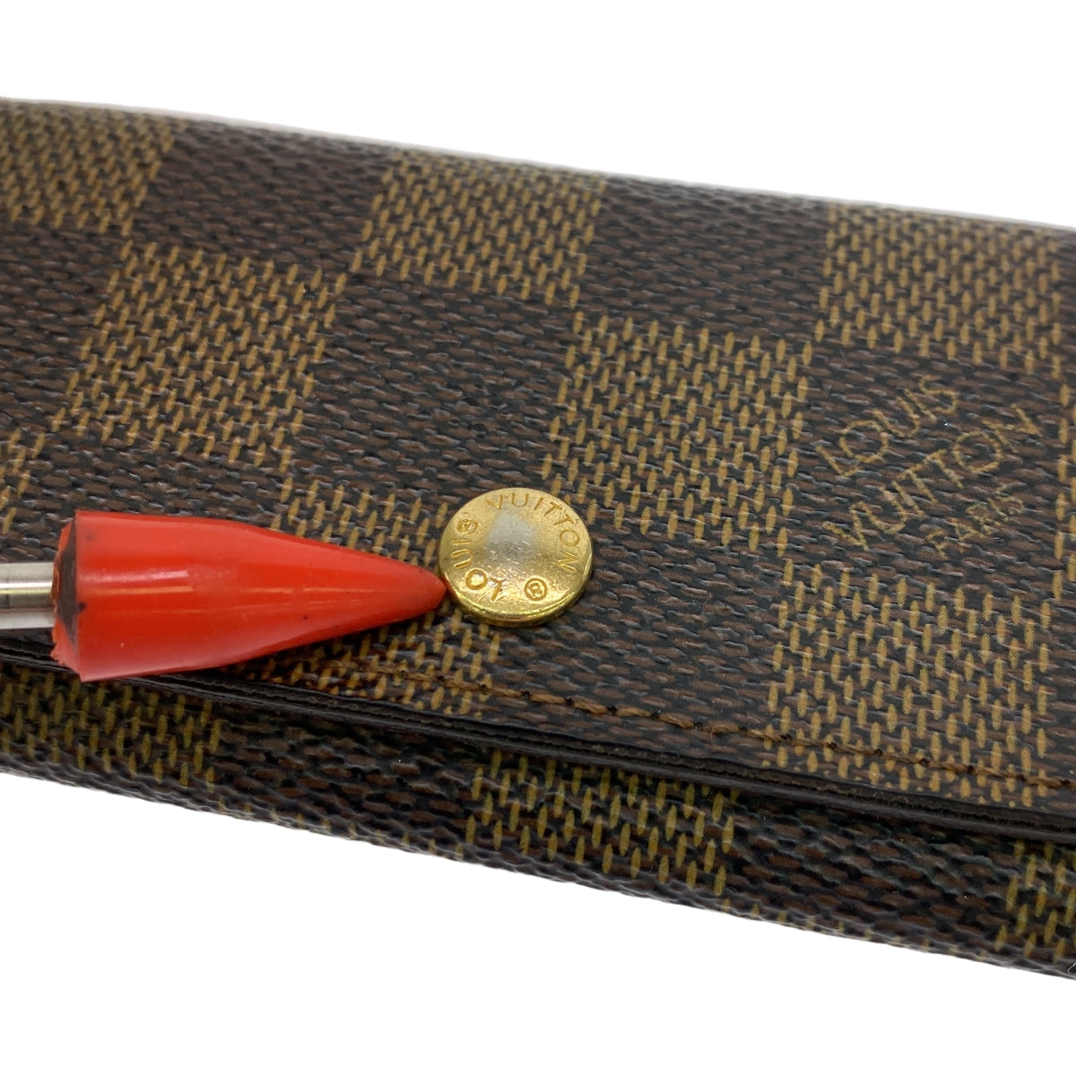 Louis Vuitton / ルイヴィトン | ダミエ ミュルティクレ4 キーケース | ブラウン