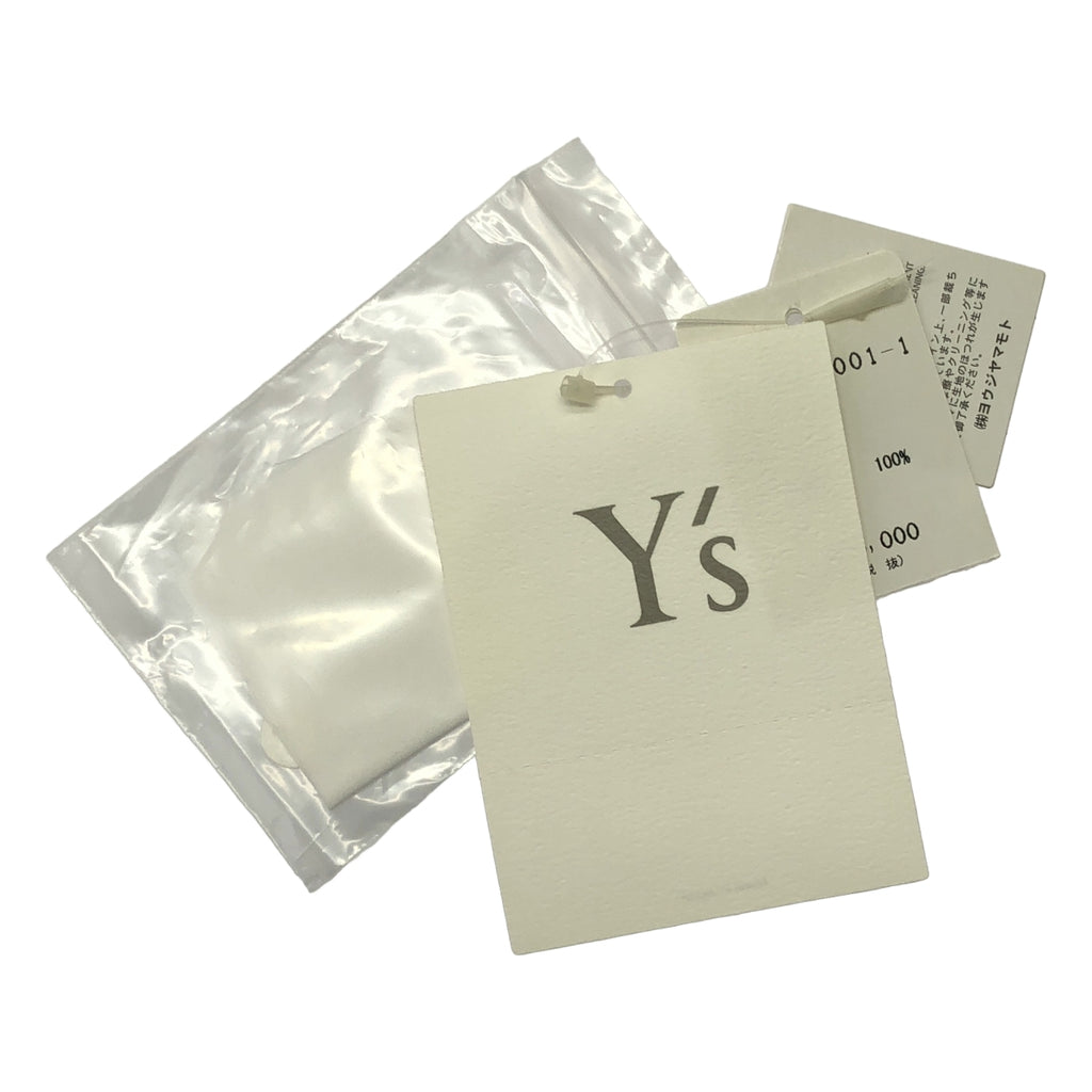 【美品】  Y's / ワイズヨウジヤマモト | コットン カットオフ バンドカラー シャツ ブラウス | 2 | ホワイト | レディース