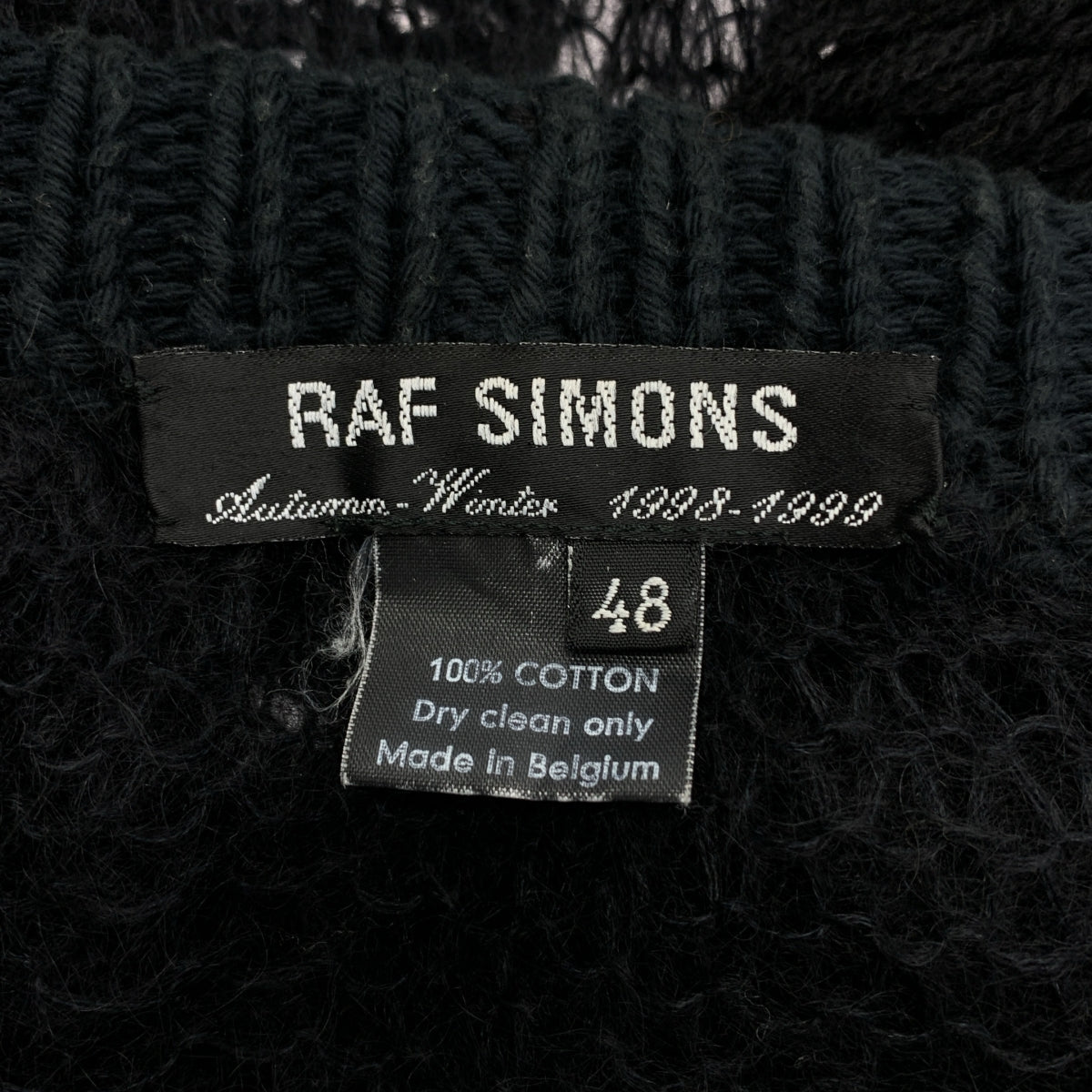 RAF SIMONS / ラフシモンズ | 1998AW | Radioactivity期 spider web