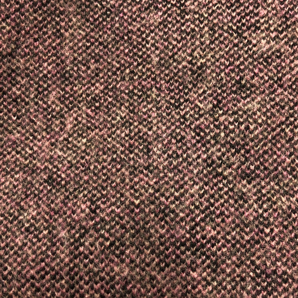 BALENCIAGA / バレンシアガ | ウール タートルネック ニット プルオーバー | 34 | ピンク/ブラック系 | レディース