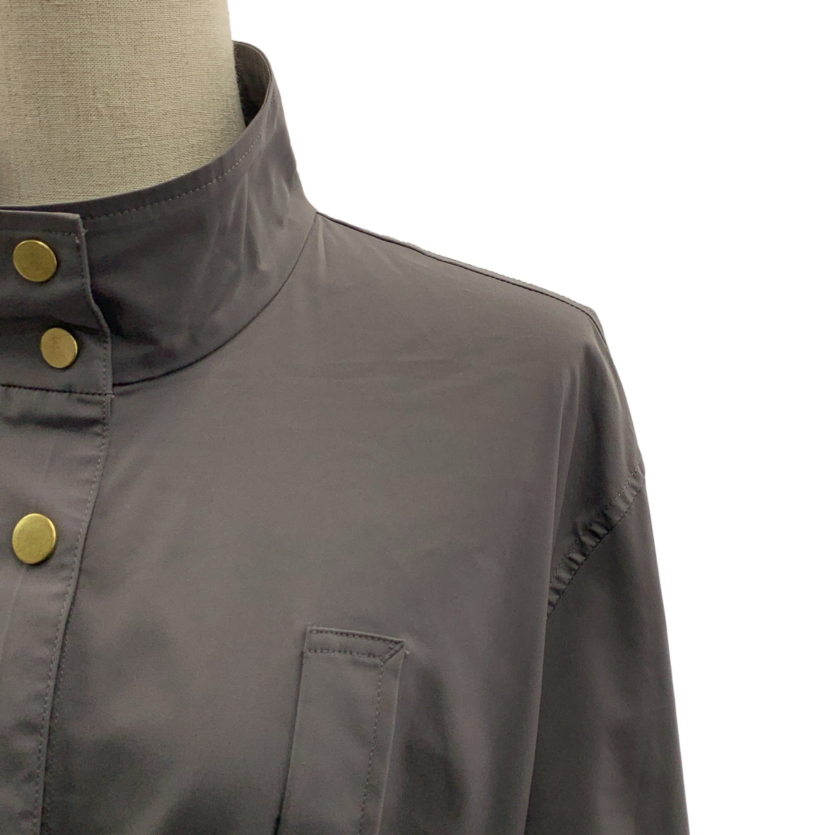 NOBLE / ノーブル | 2024SS | スタンドカラードレスコート | 36 | レディース