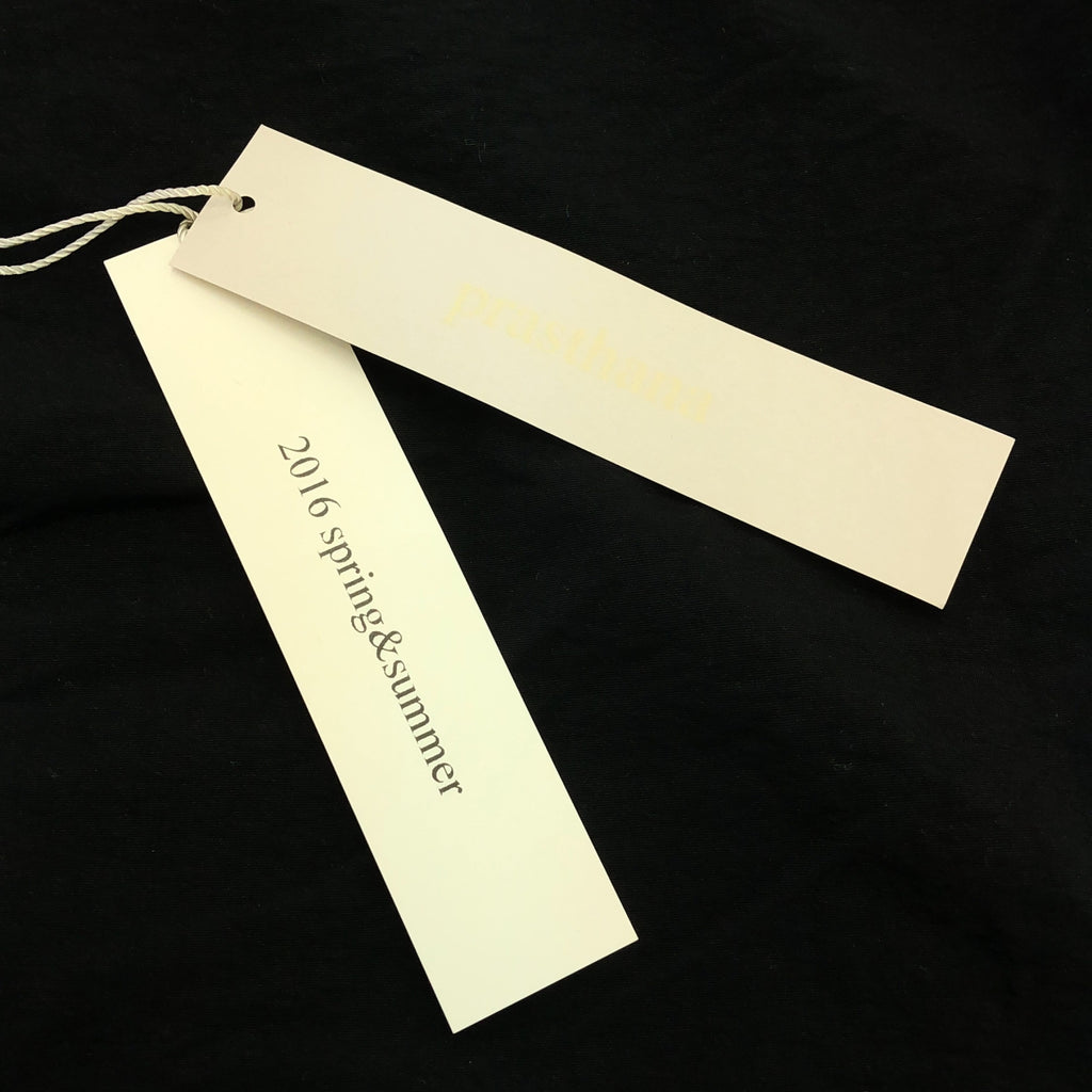 【新品】  prasthana / プラスターナ | wrap hood | L | ブラック | メンズ