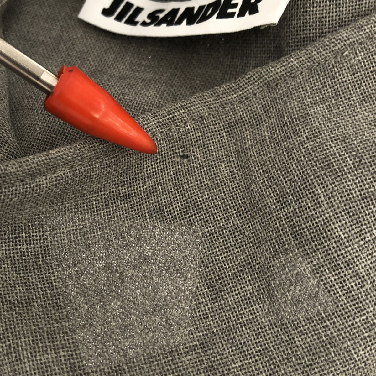 JIL SANDER / ジルサンダー | ウール タック アシンメトリースカート | 36 | グレー | レディース – KLD