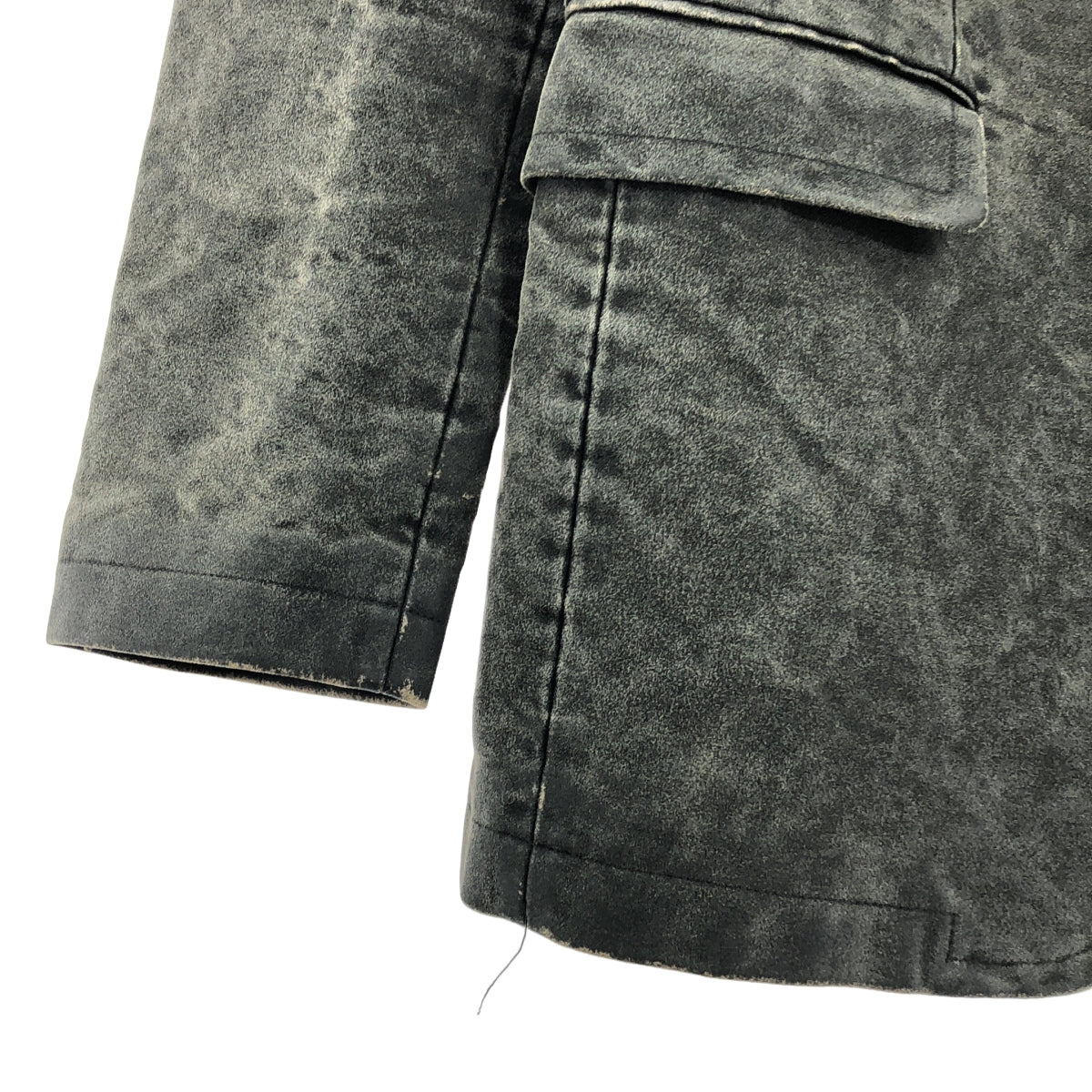 Neil Barrett / 닐 발렛 | 싱글 브레스트 테일러드 재킷 / 총 안감 | XS | 차콜 그레이 | 남성