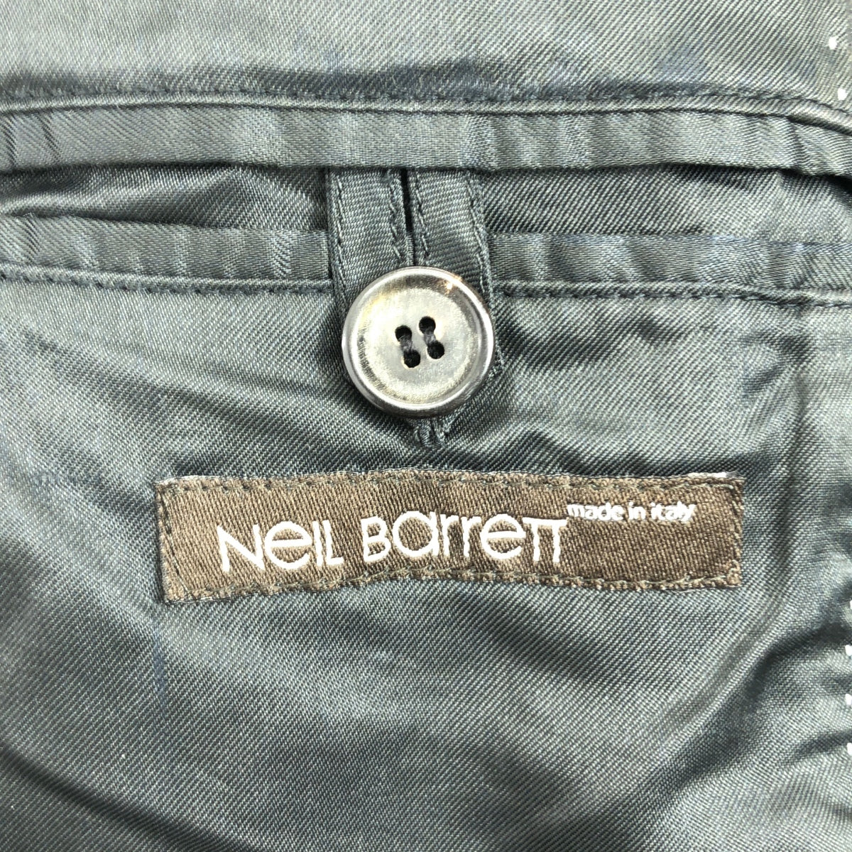 Neil Barrett / ニールバレット | シングルブレスト テーラード ジャケット / 総裏地 | XS | チャコールグレー | メンズ