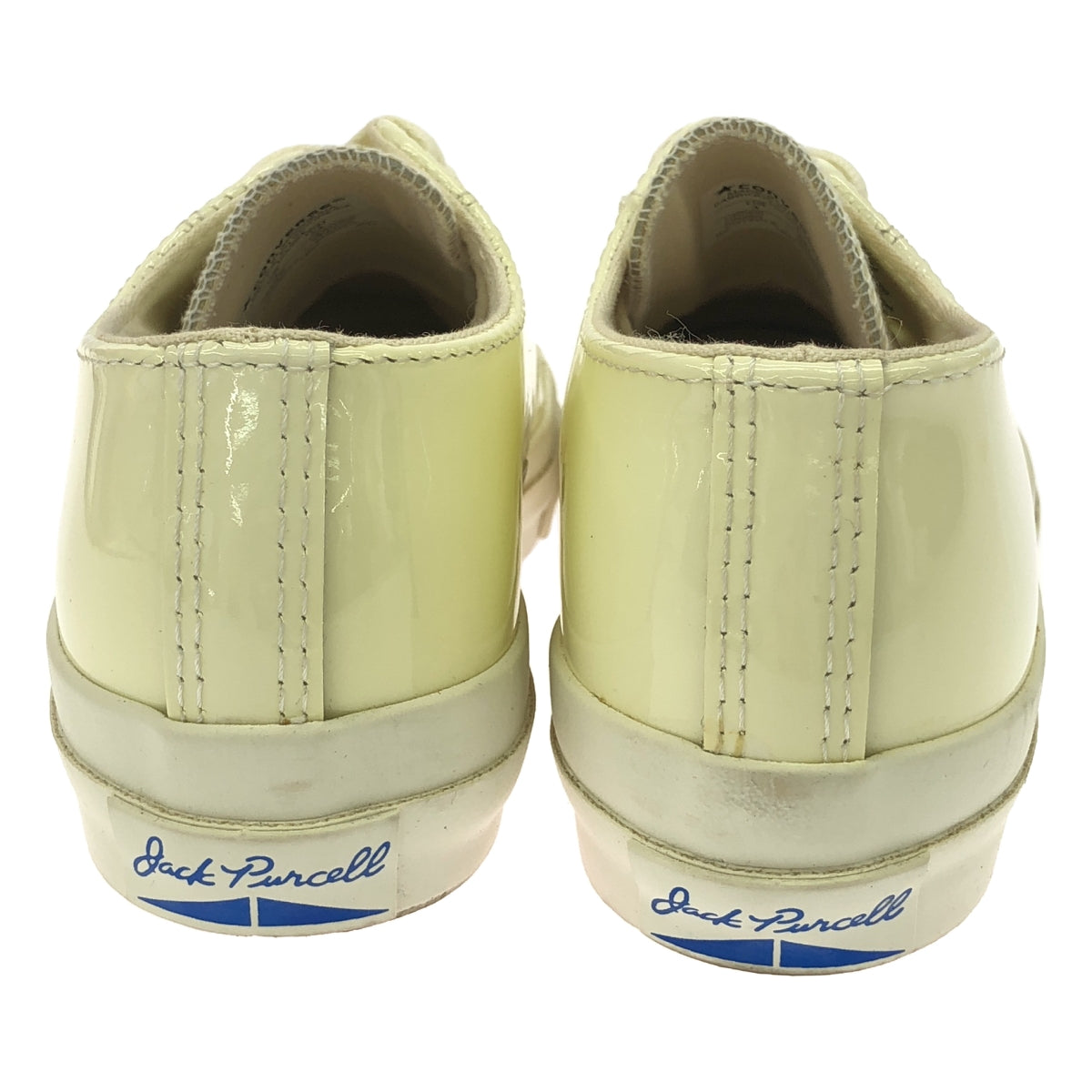 [Good Condition] CONVERSE | ×BEAMS BOY / JACK PURCELL RET Patent Leather Jack Purcell Sneakers | 23cm | White | Women's