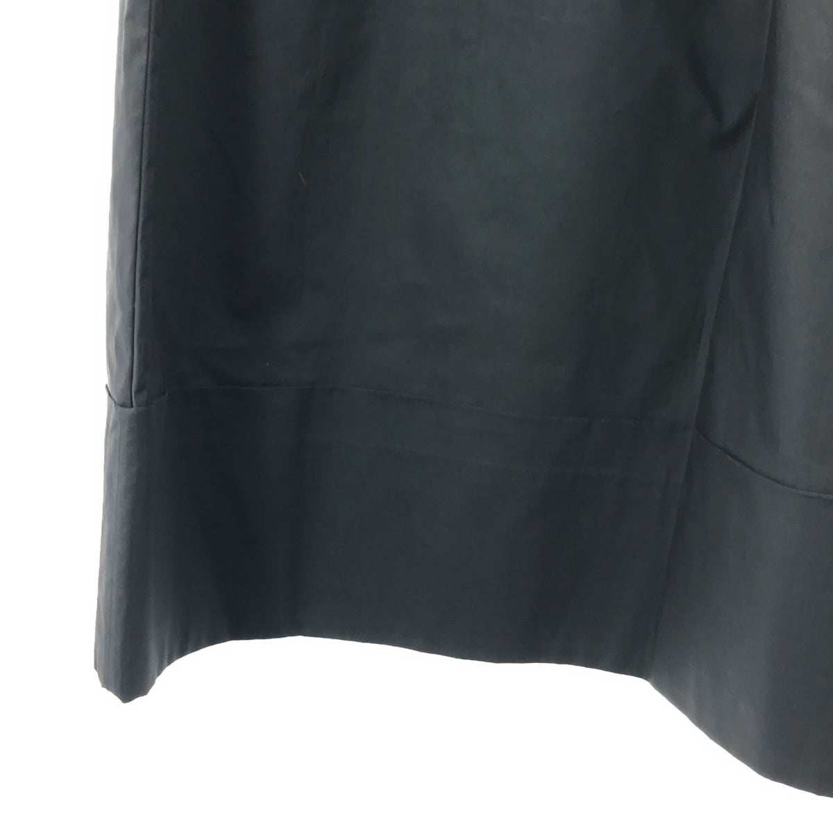 【美品】  ROCHAS / ロシャス | Poplin wide leg pants / サイドジップ ワイドスラックス パンツ | 40 | ブラック | レディース