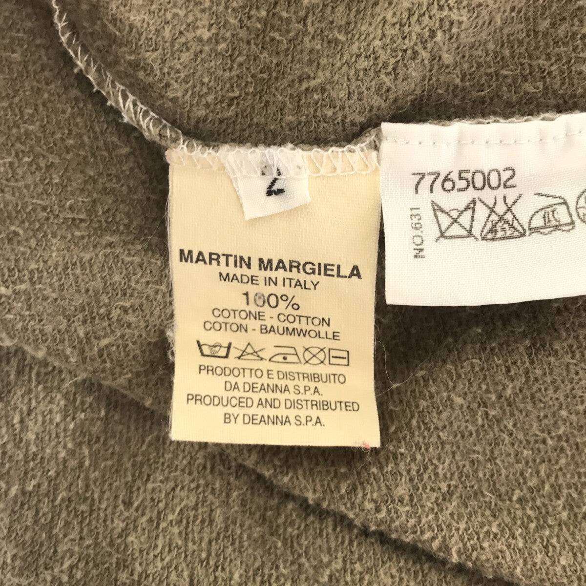 MM6 Martin Margiela / エムエムシックスマルタンマルジェラ | 2003AW ここのえ ダメージ加工 オーバースウェット プルオーバー | 2 | レディース