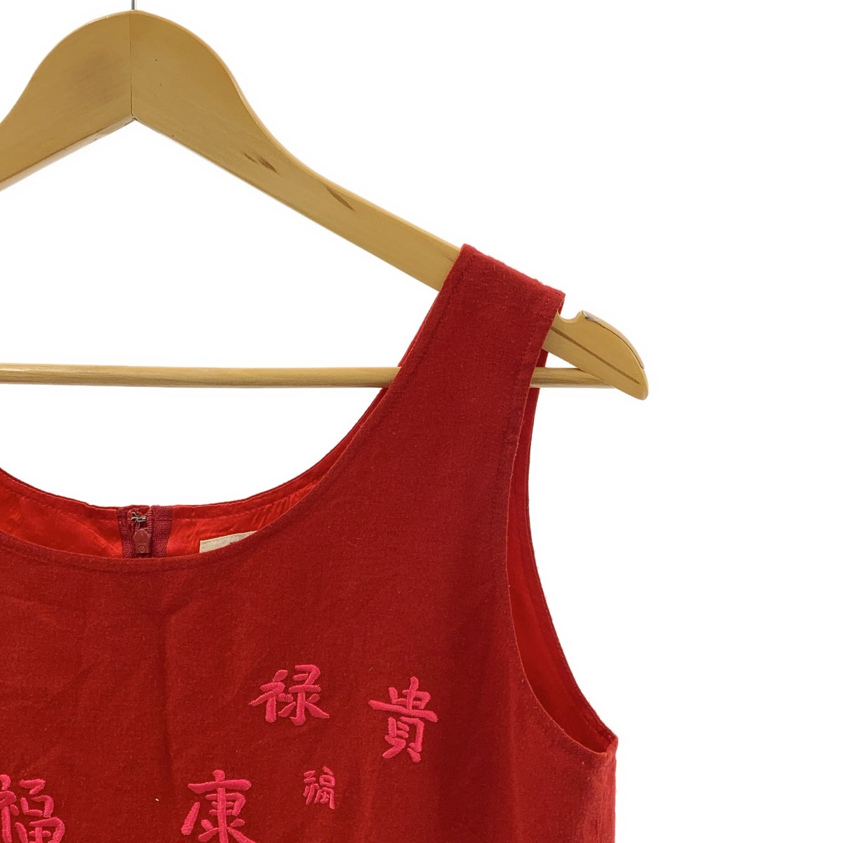 ZUCCa / ズッカ | チャイナ モチーフ エンブロイダリー ワンピース | M | レディース