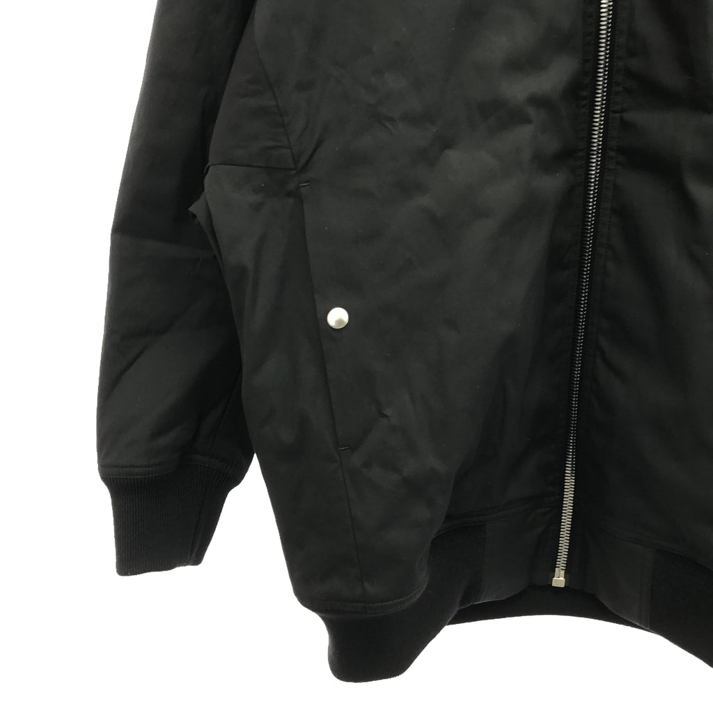 [新品] Rick Owens | 2024秋冬 | BOMBER IMBOTTITORICAMATO / PORTERVILLE 飛行員夾克 MA-1 | 48 |黑色 |男士
