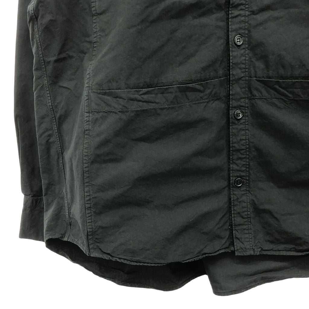 :colon / コロン | CSH-12 Travel Shirt トラベル シャツ | 5 | ブラック | メンズ