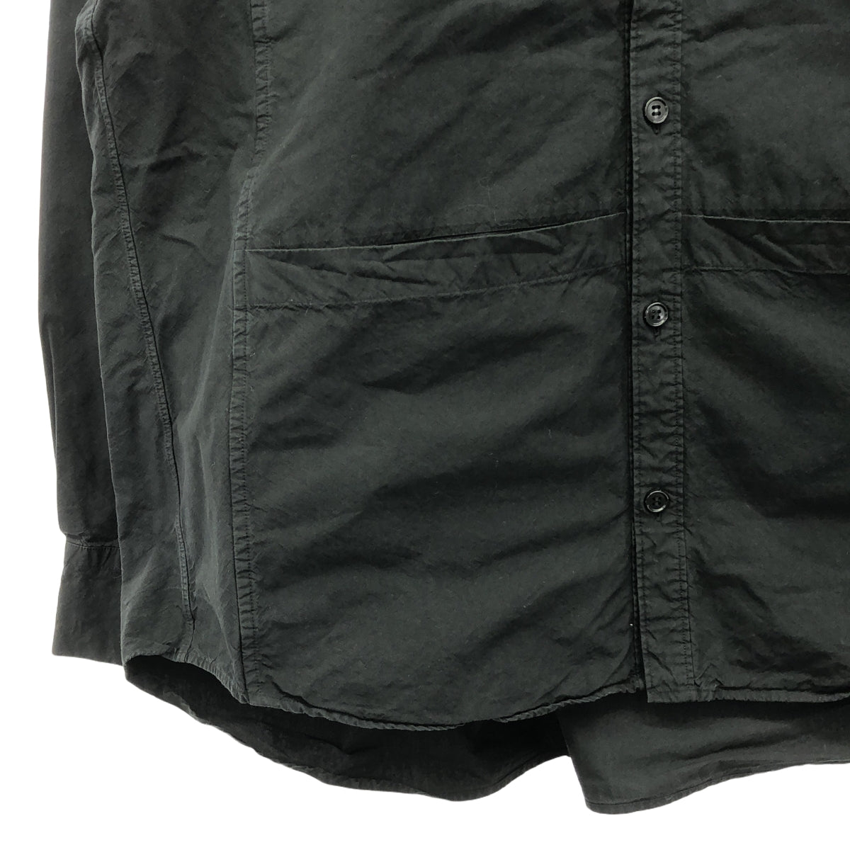 :colon / コロン | CSH-12 Travel Shirt トラベル シャツ | 5 | ブラック | メンズ