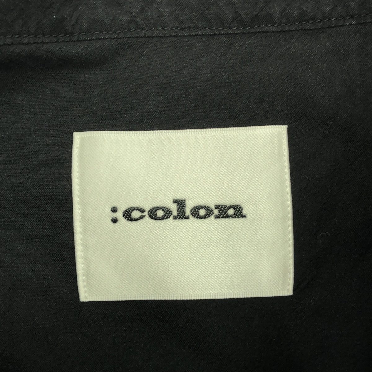 :colon / コロン | CSH-12 Travel Shirt トラベル シャツ | 5 | ブラック | メンズ