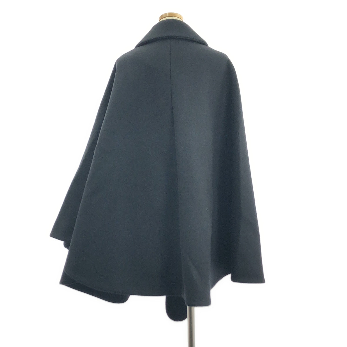 Simone Rocha | 羊毛圓領斗篷大衣 | 英國 10 碼 | 黑色 | 女款