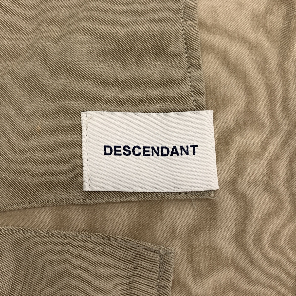 DESCENDANT | Ron Herman x Tencel PIER TENCEL SS 襯衫 / 單點標誌開領襯衫 | 尺寸 3 | 男款