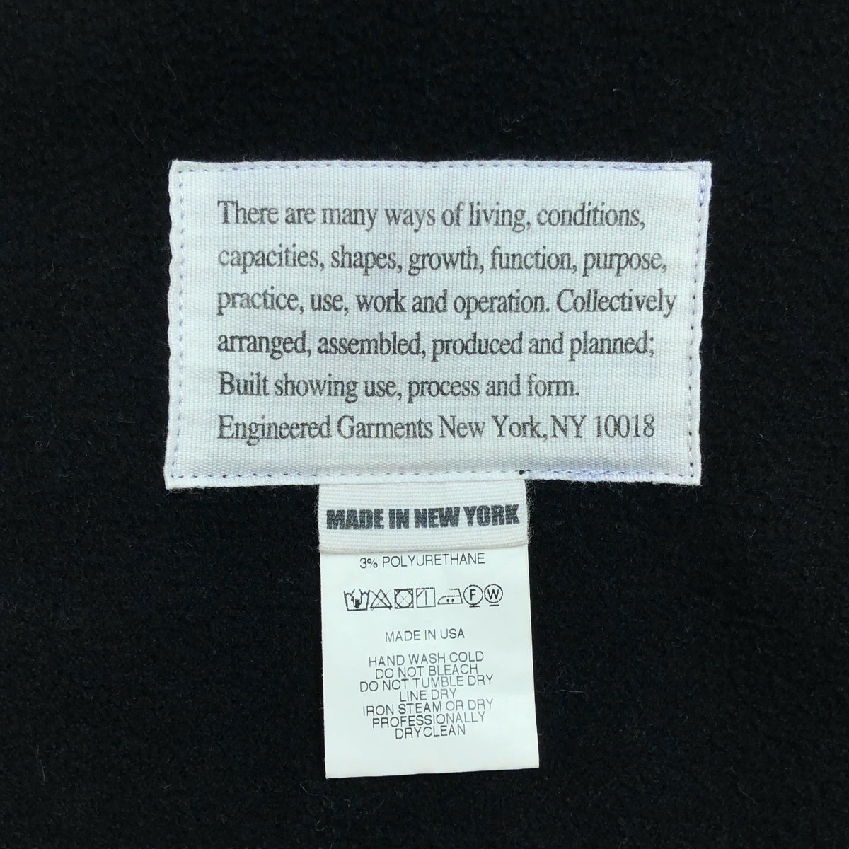 Engineered Garments | 野戰背心聚酯羊毛 | S碼 |