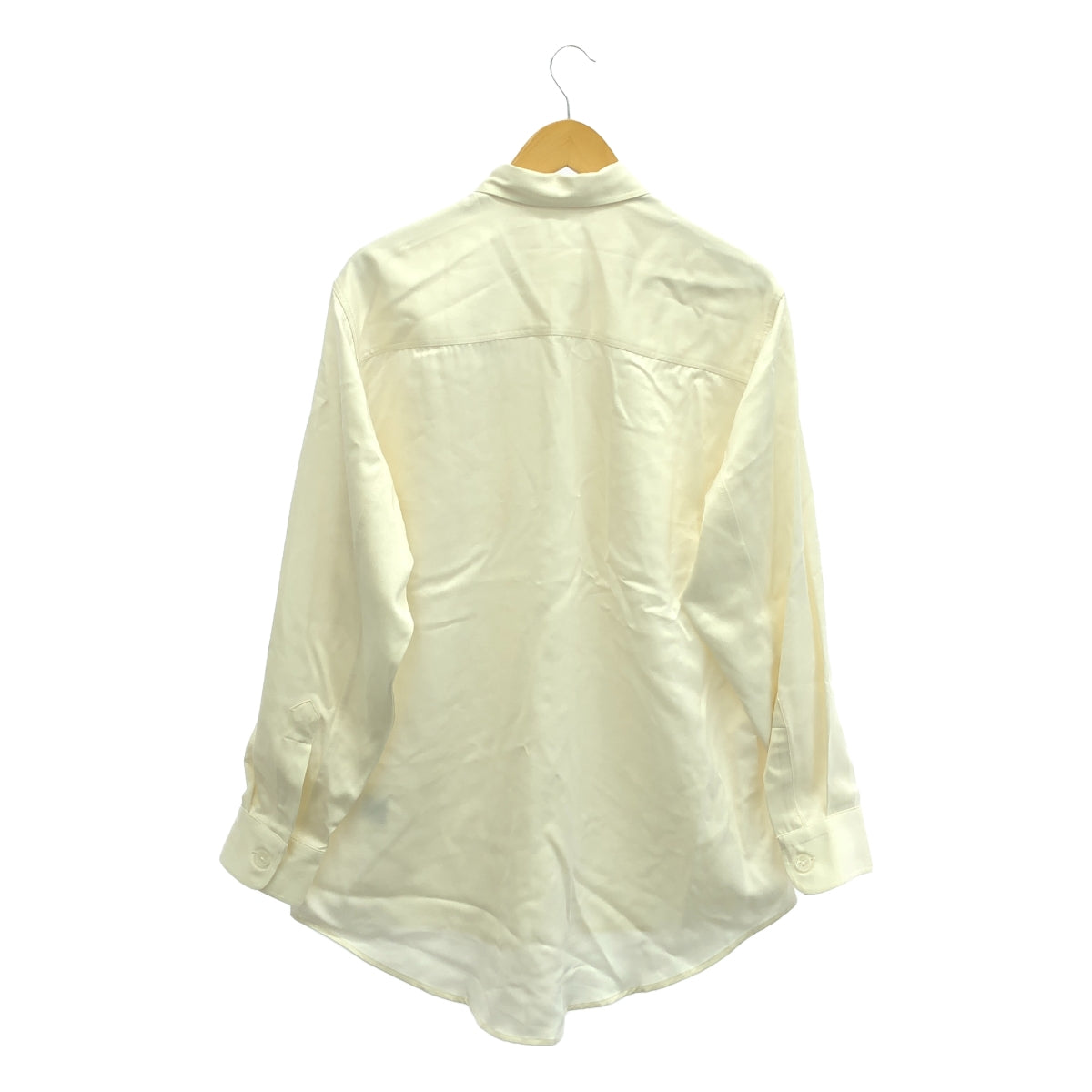 [Good Condition] AMI Alexandre Mattiussi | Wool Blend Overshirt | XXS | Ivory | Men's