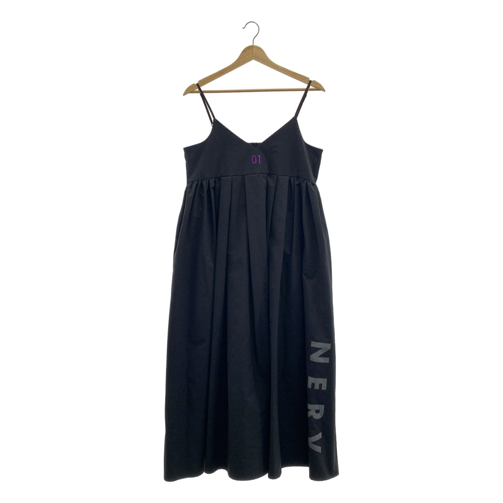 RADIO EVA / ラヂオエヴァ | NERV Camisole Dress ロゴ キャミソールワンピース | F | レディース