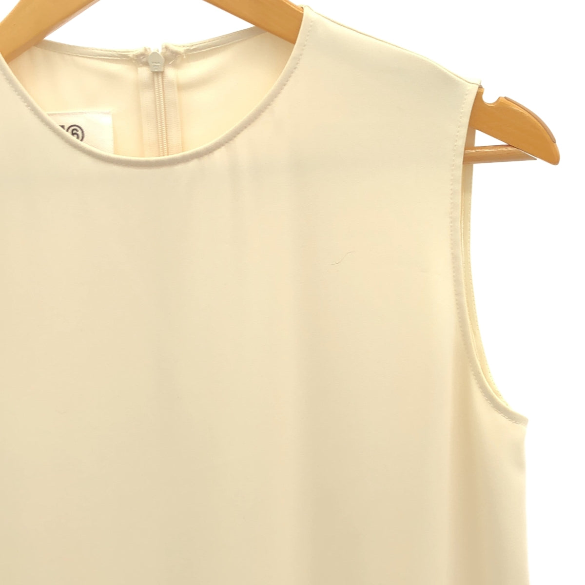MM6 Maison Margiela | 2016 春夏 | 褶飾不對稱無袖洋裝 | 尺寸 40 | 女款