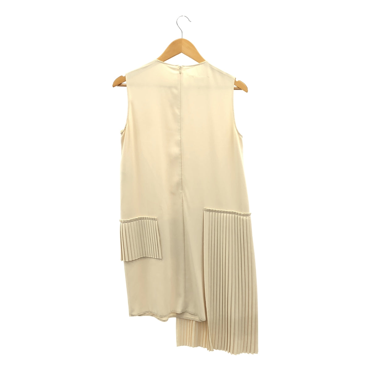 MM6 Maison Margiela | 2016 春夏 | 褶飾不對稱無袖洋裝 | 尺寸 40 | 女款