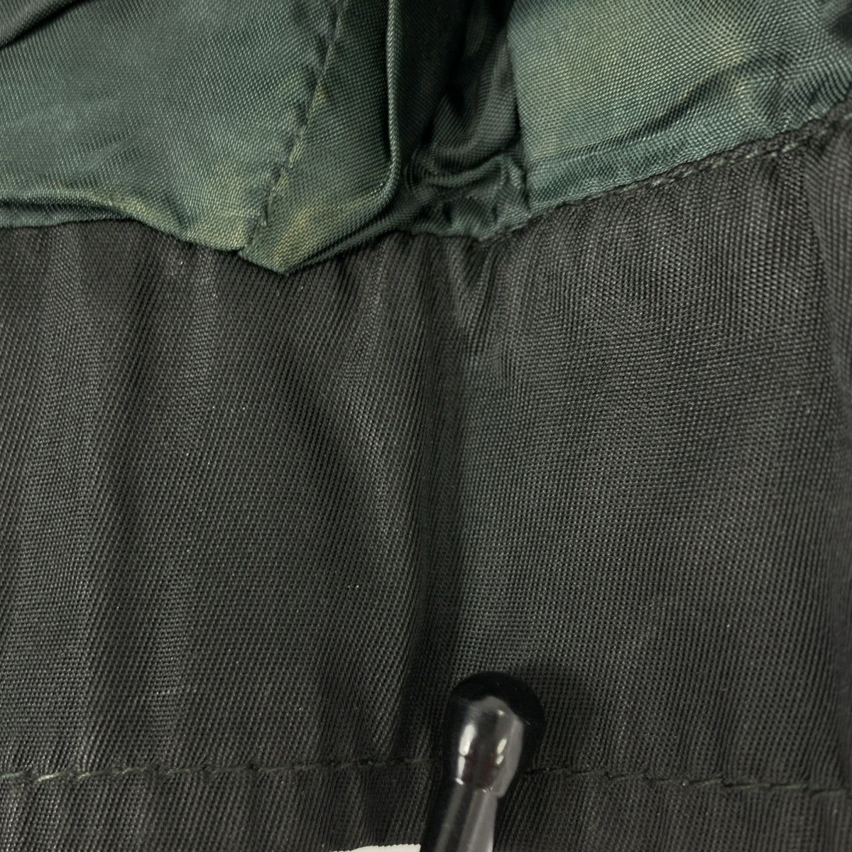 PRADA / 프라다 | 나일론 더블 브레스트 코트 | 블랙 | 여성