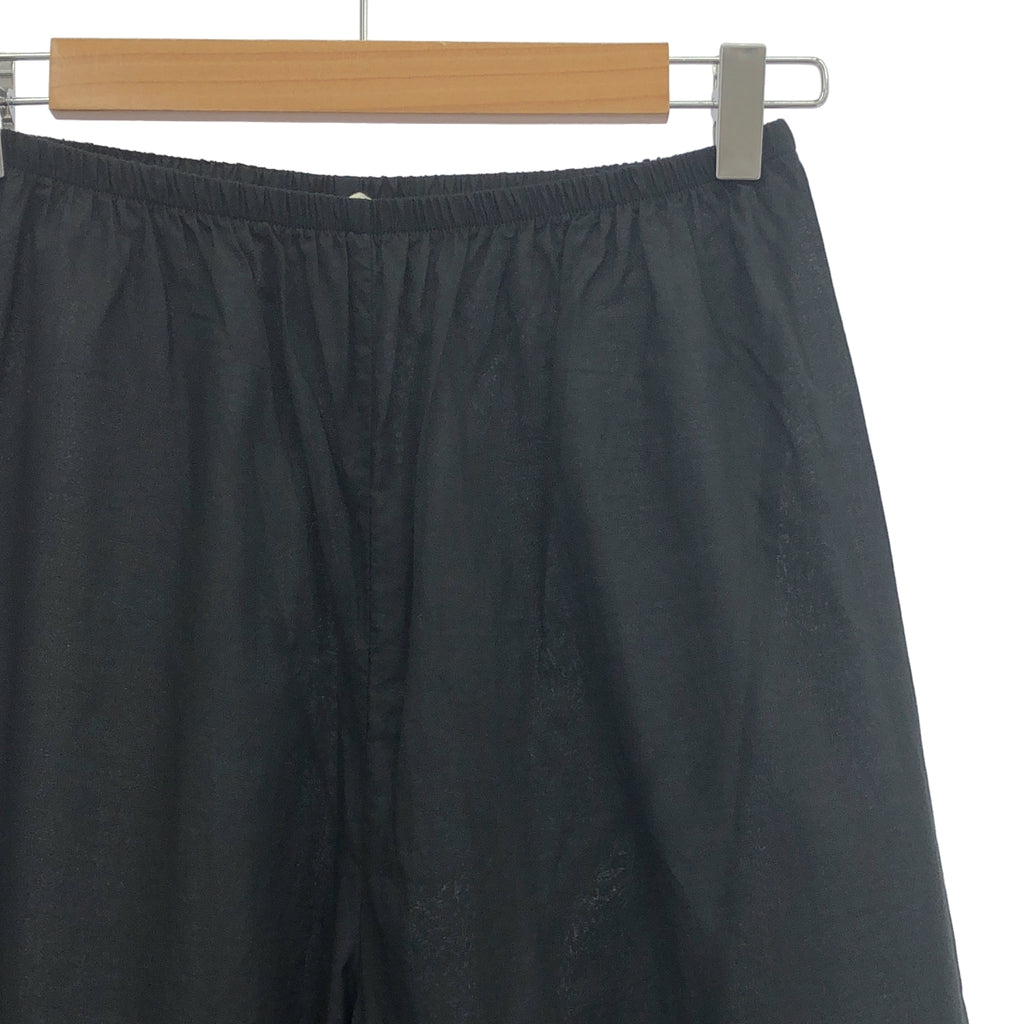 【美品】  susuri / ススリ | コットン フルッターパンツ | 2 | ブラック | レディース