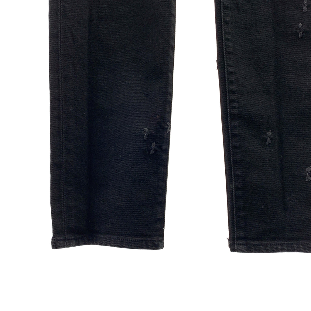 GIVENCHY / ジバンシィ | ダメージ加工 ジップ スリムデニムパンツ | 32 | メンズ