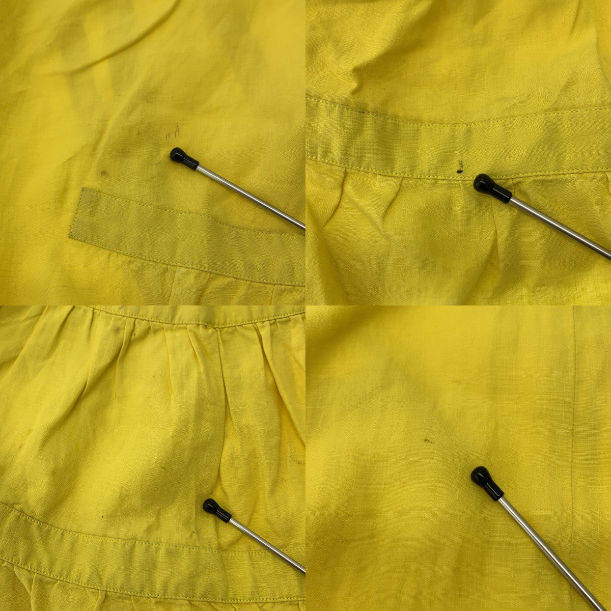 mina perhonen / ミナペルホネン | shirley リネン ラップスカート | 36 | レディース