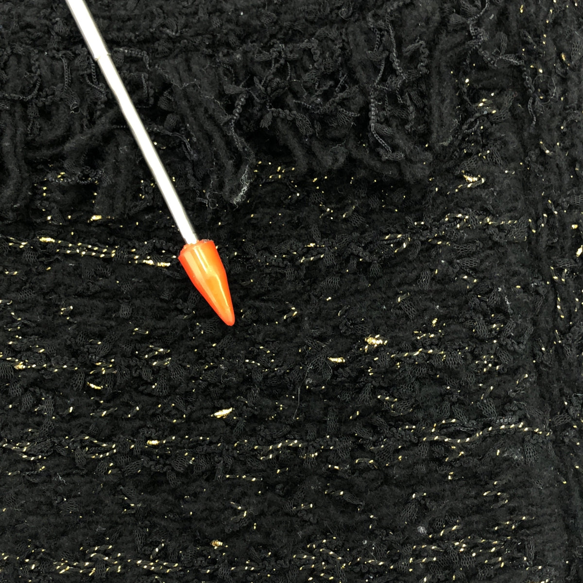 ESTNATION / エストネーション | ツイーディー ニット ジャケット | F | ブラック | レディース