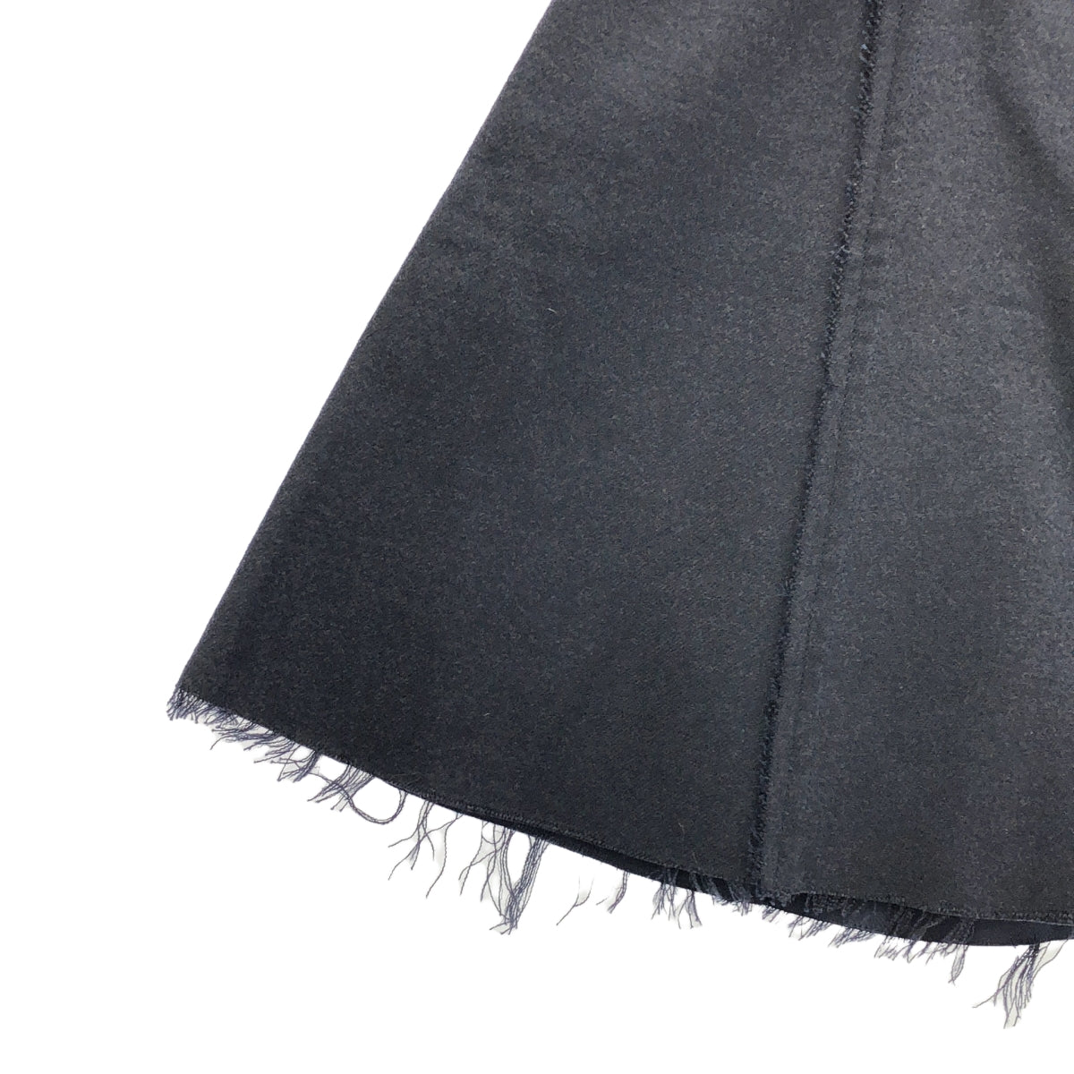 [完好無損] Edward Cuming |羊毛內外剪裁半身裙 |尺寸 2 |海軍 |女性的