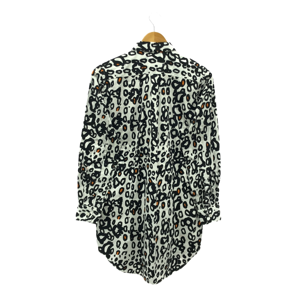 BLACK COMME des GARCONS | 2021SS | All-over print design blouse shirt | S | Women's