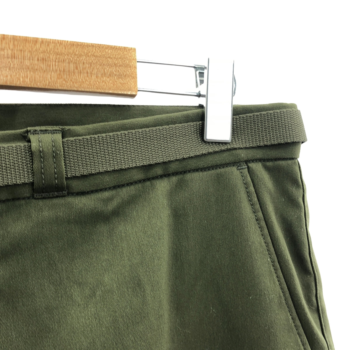 THE NORTH FACE PURPLE LABEL / ザノースフェイスパープルレーベル | Double Face Chino Tapered Pants ダブルフェイス チノ テーパード パンツ | 34 | オリーブ | メンズ
