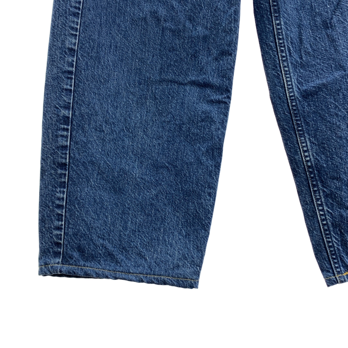 upper hights / アッパーハイツ | × 東原妙子 THE FIG WIDE ハイウエスト ワイド デニムパンツ | 22 | LAKE / インディゴ | レディース