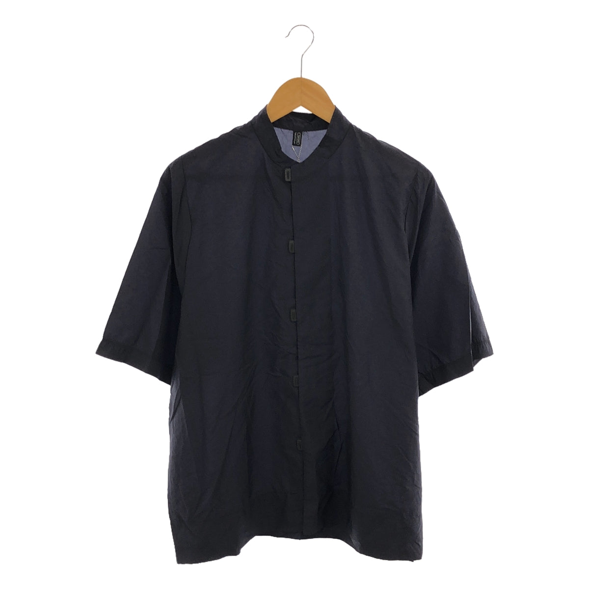 TEATORA / Teatora | CAPSULESNAP SHIRT S/S HOVERLAYER / Capsule Snap Shirt | 1 | Navy | Men's